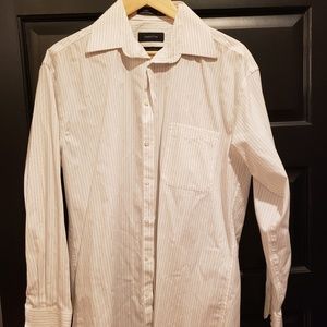 White pin stripe dress shirt